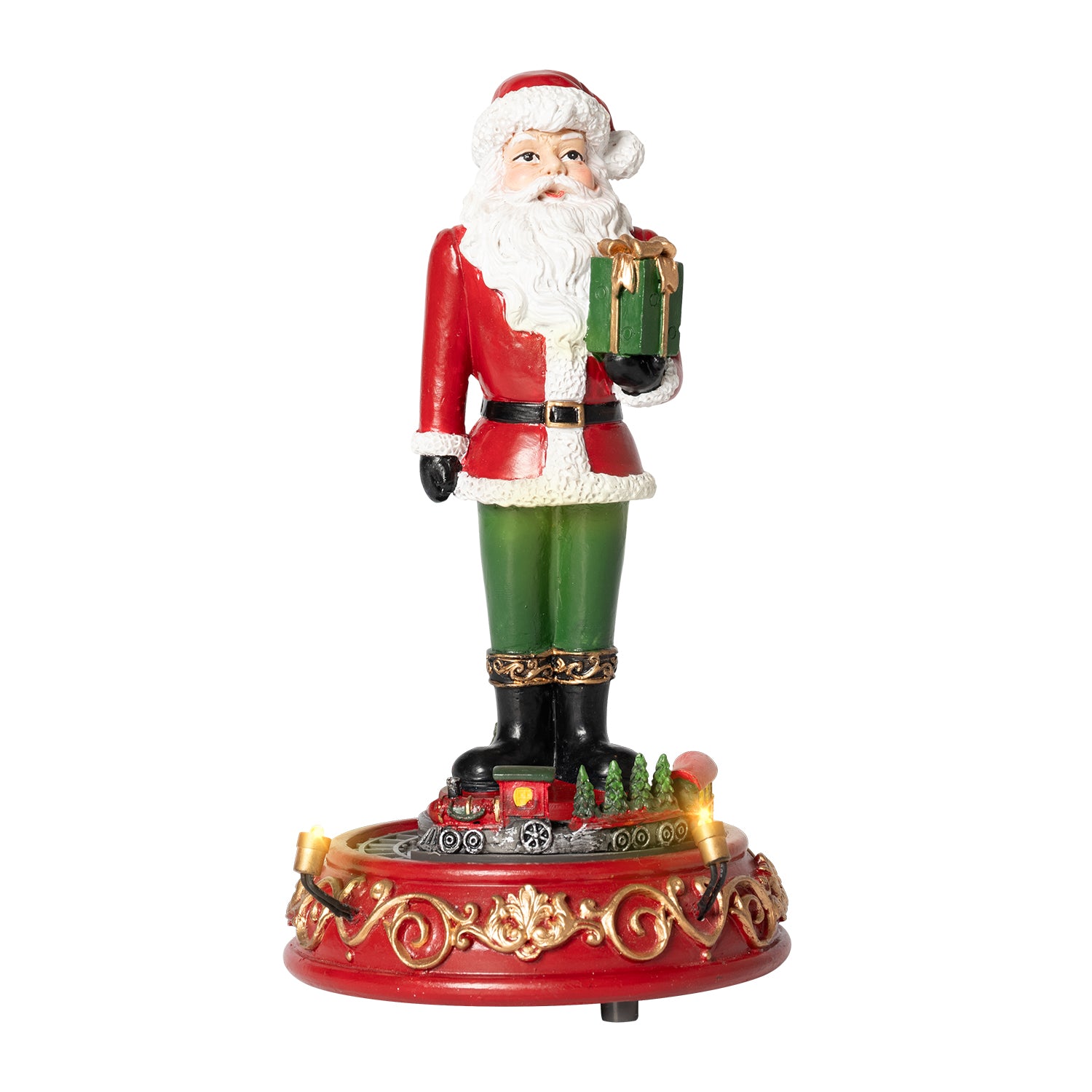 VESTIAMO CASA GRAN NATALE - Personaggio Natalizio - h21 cm diametro 11,5 cm